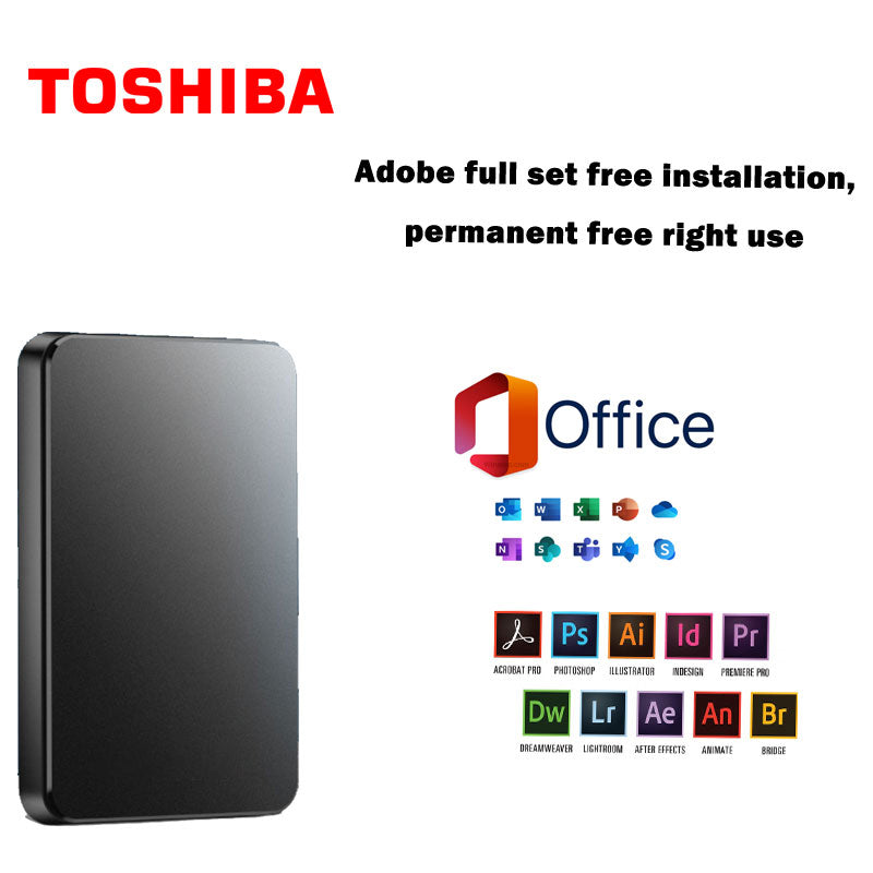 【20T】Ultra vysokokapacitní 20TB mobilní pevný disk Toshiba