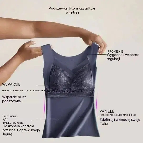🔥Kup 1, a 1 dostaniesz gratis❤️【L-4XL】Koronkowy biustonosz z ramiączkami i wykwintnym wzorem na plecach; skutecznie unosi i zbiera biust, zapobiegając jego opadaniu ✅【Zalecany przez lekarzy】