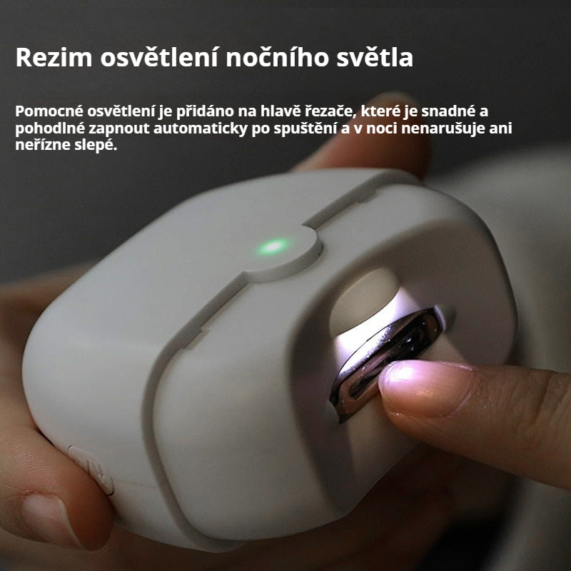 Nová verze 2026! Automatický pilník na nehty – bezpečná a šetrná péče o nehty