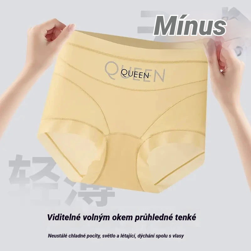 【Kupte 3 kusů, získejte 3 zdarma】(6 kusů) Poslední den - sleva 50 % - Antibakteriální spodní prádlo s vysokým pasem pro kontrolu břišního tuku
