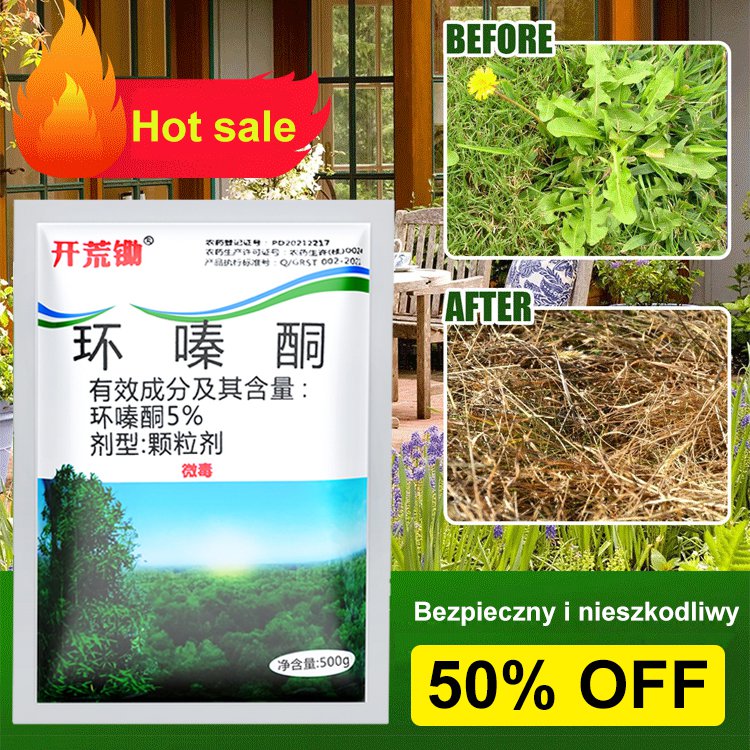 【500g】Cyklazinonový herbicid