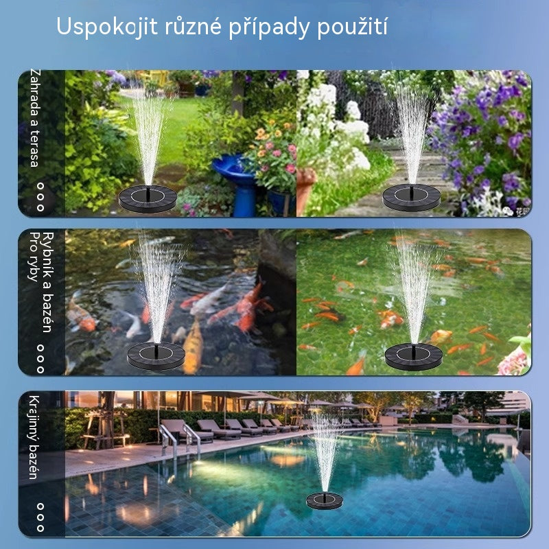 Solární fontána