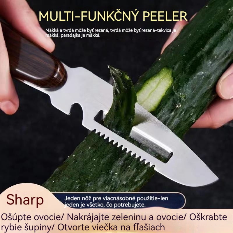 【3 položky】- Multifunkčná škrabka z nehrdzavejúcej ocele