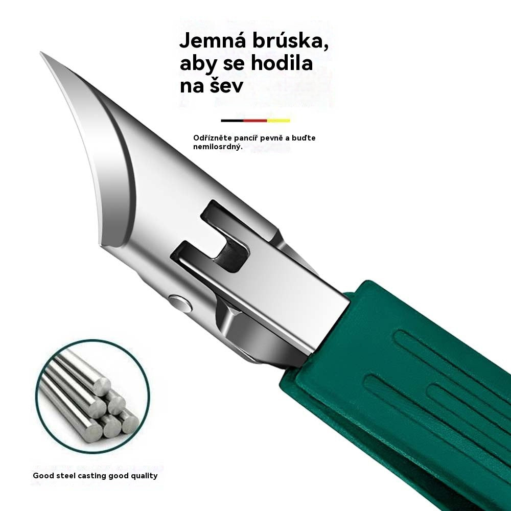 Nůžky na nehty s protiskluzovou úpravou a 25° zkoseným okrajem (sada 3 kusů)